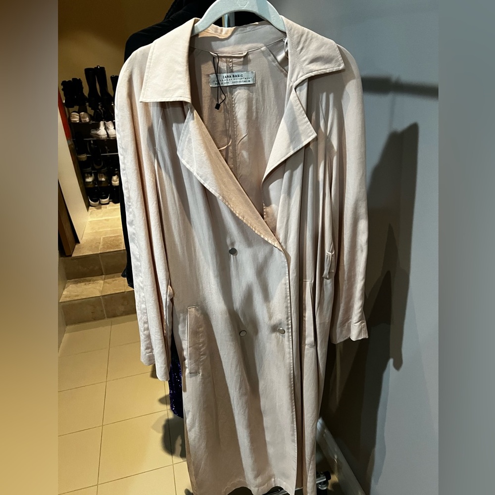 Long sleeve trench coat